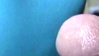 Blue pantyhose mask blow 2