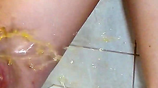 My Wife Cleans Her Butt Before Anal Sex. Enema. Femdom Piss. Ep 24901