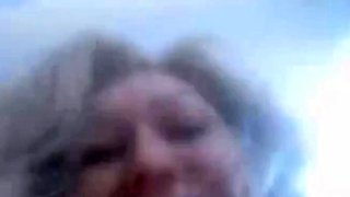 MILF Squirts Hard on Webcam