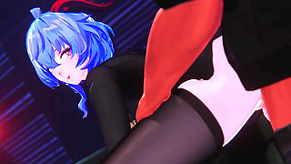 Genshin Impact - Ganyu Late Night Office Pleasure - 3D Hentai Animations