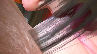 Mature Milf eating Young Asian pussy : 3D Porn