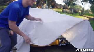 Milfy Officer Sweet Vickie Teaches Her Bad Boy Ex A Hard Lesson