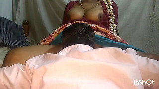 Priyanka housewife pussy eating with young man