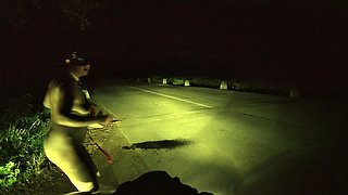 Extreme Street Pissing in the Mouth and Sperm
