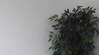 Nomi Melone Smokes and Pees on the Toliett Box