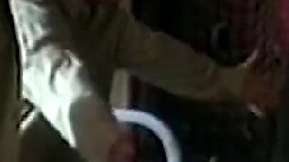 Horny Brunette in Wild Threesome with Two Studs