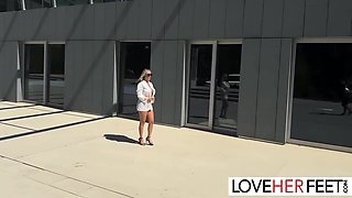 Busty Milf Massaged And Fucked Outdoors With David Perry, Tatiana Alvarez And Kourtney Love