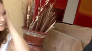 The boss issues a warning, but she can still avert it - Just fuck a little