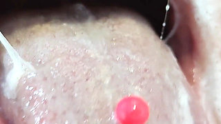 4K Tongue Mouth Uvula Face Toothbrushing Good Quality Image