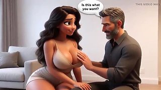Lari's Secret Story: How I Got Intimate with My Stepaunt's Older Boyfriend (AI Generated)