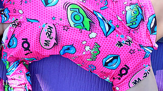 I Dive in with My Pajamas and Socks on