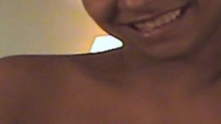 B4 Fat Fuck Oreo Ho Mulatto Cutie Big Natural Tits Sucks White Dick