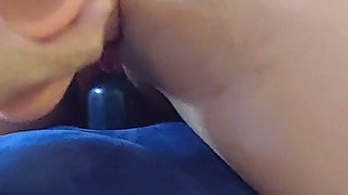 I Found My Stepsister Playing Naked with Her Dildo, and I Had to Give Her a Hand