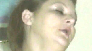 Mature gives a juicy blowjob to a guy