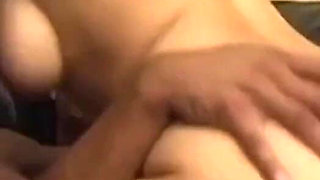 The Vibrator Is Not Enough for Him and He Takes a Big Black Cock
