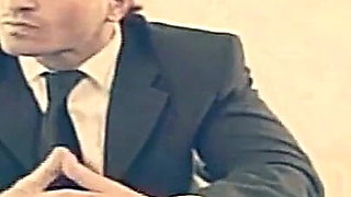 Sexy Blonde Secretary Fucked in the Office by Boss in a Vintage Porn