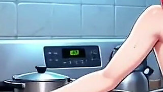 Funny Jokes and Boobs in Kitchen, Ai Animation
