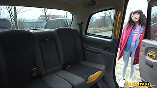 Fake taxi she is hardly eighteen but she is in need of a vagina opening up Big Cock