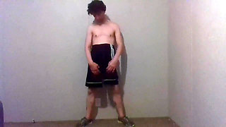 Trying Clothes Playing, Dressing and Undressing - Track Shorts, Shoes and Socks Pt 1