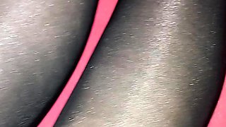 Horny brunette amateur with foot fetish sucks guys toe