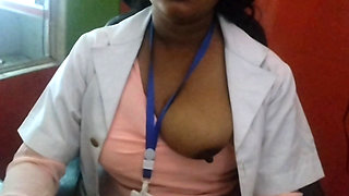 The Doctor Quenched the Thirst of the Patient.