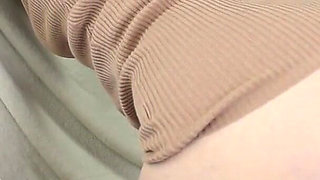Nerdy Nympho Hard Orgasm Using a Fuck Machine