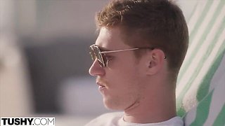 Impressive lady-love's brunette video