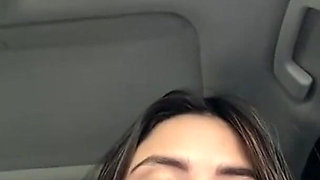 I Lose a Bet, I Have to Get Naked and Masturbate While Driving Through the City in My Car