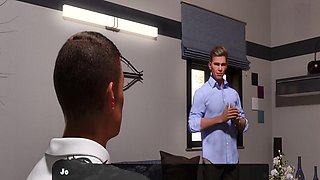 Wild cartoon sex tales with a voluptuous anime babe and raunchy adventures