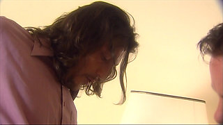 Blonde German Babe Takes Intense DP Threesome Pound