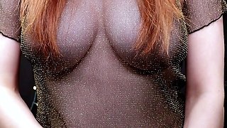 Big Boobs Cassandra Calogera cock tit wanking