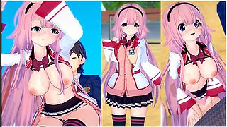 [hentai Game Koikatsu! ]have Sex With Big Tits Vtuber Suo Sango.3dcg Erotic Anime Video