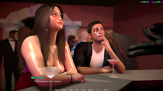 Friendly Housewife by White Foam - Young Couple Goes for the First Time at a Swinger Club 16