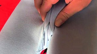 Stepbrother touches virgin teen sister's tight pussy in 4k homemade video