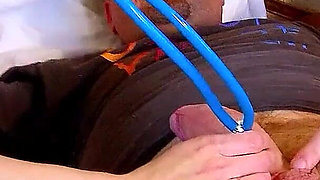 Cute skinny teen Saida banged by step father at casting