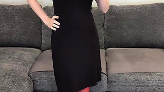 Little Black Dress & Red Heels