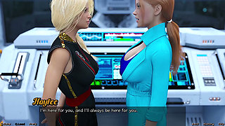 Stranded in Space - Choosing Between the Stepsisters Busty Red Head or the Beuatiful Busty Blonde Virgin