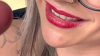 Big-titted Babe Performs JOI in Spanish with Subtitles in POV