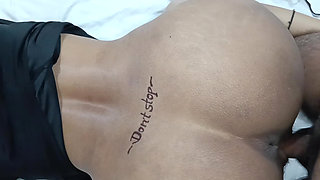 Don't stop, muslim girl was hungry for uncut dick