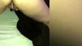 Masaje caliente para una rubia mexicana con un gran trasero