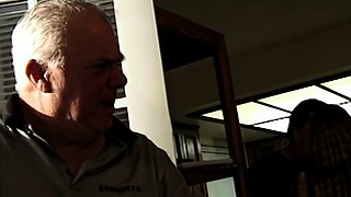 Hot blonde sotckings blowjob anal fuck vintage