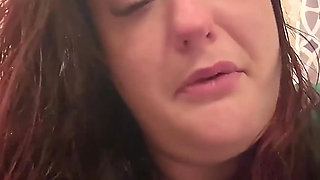 Constipation Toilet Struggle Close up of My Face with Desperation and Weeping by Bella Blast