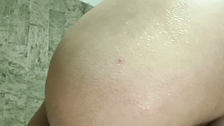 Pregnant woman records video doing fisting, shoving big dildo and coke bottle in her pussy