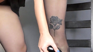 Pantyhose Sex with Hot Stepmom