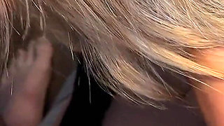 On My Knees Swallowing a Massive Load