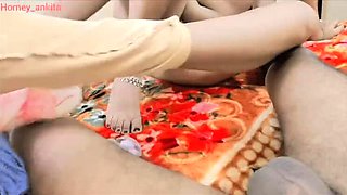 Desi Indian Step Sister Hot Tight Pussy Fuck with BBC Step Brother in Hindi XXX