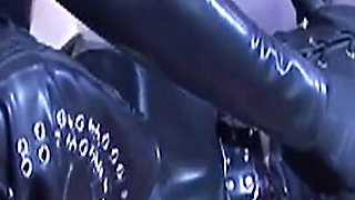 Latex Bound MILF Serves Her Master's Cock Deeply