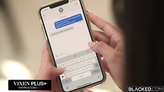 Madison Wilde Secret BBC Fuck - Brunette Honor Student Takes Big Black Cock