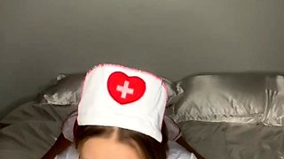 Littlepolishangel Naughty Nurse Dildo Fuck JOI Onlyfans