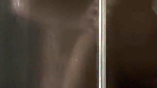 Dick Slipped Into Soapy Vagina of Petite Brunette